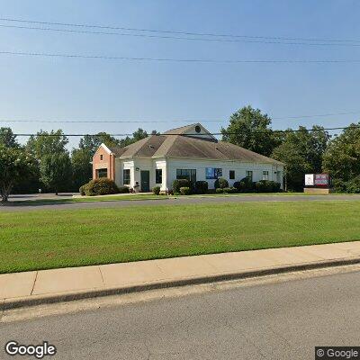 Thumbnail image of the front of a dentist office practice with the name Dr. Carmella M. Knoernschild Orthodontic Clinic which is located in Russellville, AR