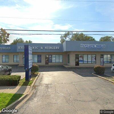 Thumbnail image of the front of a dentist office practice with the name Fantastic Smiles which is located in Mount Prospect, IL