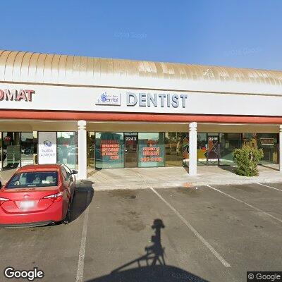 Thumbnail image of the front of a dentist office practice with the name Sahara Rain Family Dentistry which is located in Las Vegas, NV