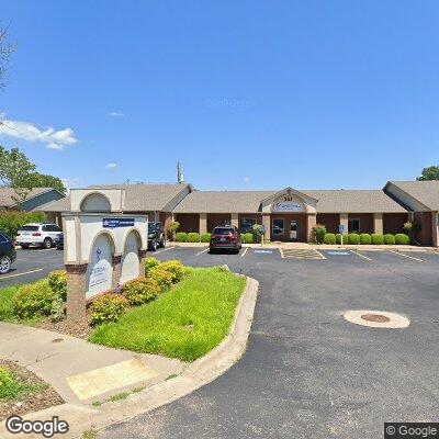 Thumbnail image of the front of a dentist office practice with the name Periodontal Solutions which is located in Rogers, AR