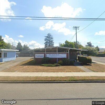 Thumbnail image of the front of a dentist office practice with the name The Smile Studio which is located in Tillamook, UT