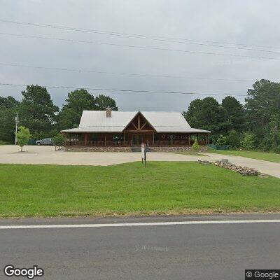 Thumbnail image of the front of a dentist office practice with the name Timber Lodge Dentistry which is located in Antlers, OK