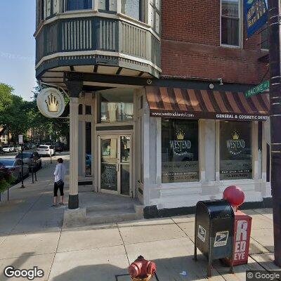 Thumbnail image of the front of a dentist office practice with the name Westend Dental which is located in Chicago, IL