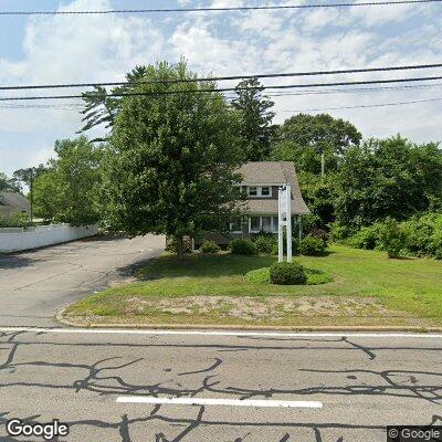 Thumbnail image of the front of a dentist office practice with the name Seacoast Family Dental which is located in North Kingstown, RI