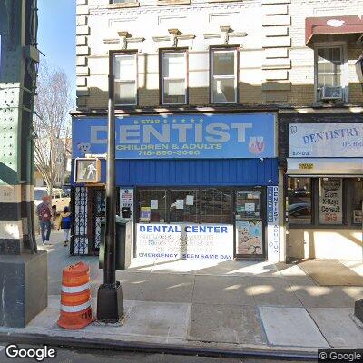 Thumbnail image of the front of a dentist office practice with the name Michelle Ghusson which is located in Woodhaven, NY