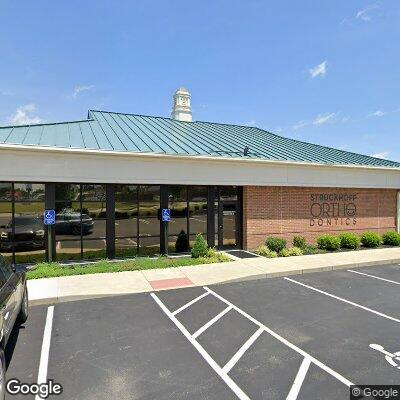 Thumbnail image of the front of a dentist office practice with the name Struckhoff and Britt Orthodontics which is located in Independence, KY