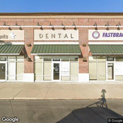 Thumbnail image of the front of a dentist office practice with the name Elements Dental which is located in Johnstown, OH